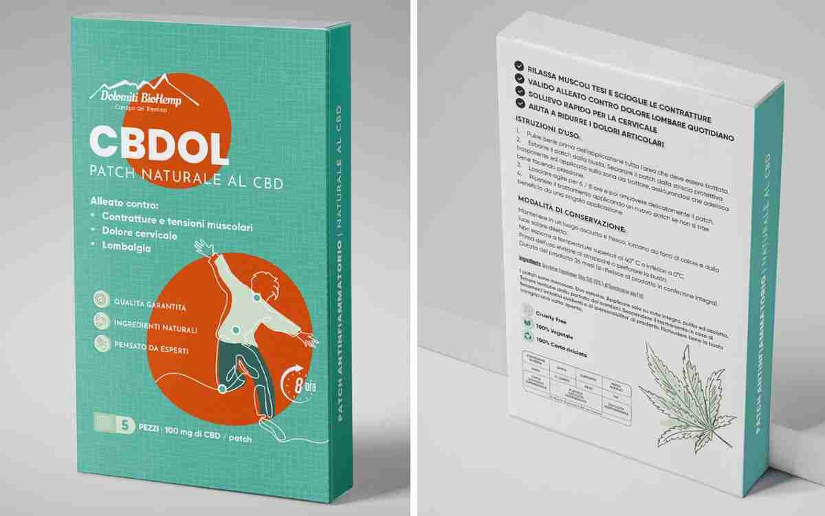 cerotti transdermici cbd dolomiti biohemp